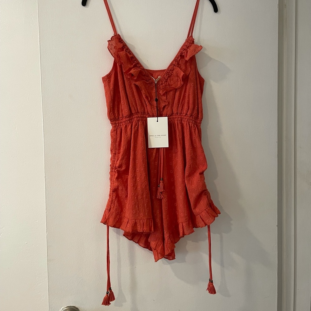 Spell & the Gypsy Daisy Chain Romper in Copper XS